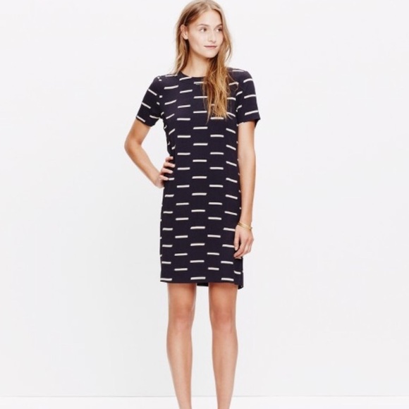 Madewell Dresses & Skirts - Madewell Black Ikat Dress Size 0